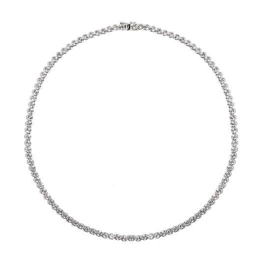 Bezel necklace